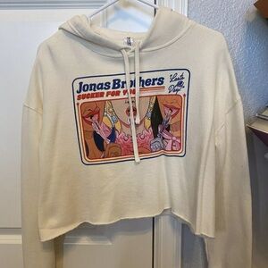 The Jonas Brothers 2019 Tour Sucker For You Cropped Sweatshirt